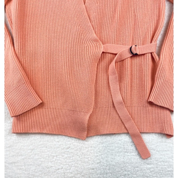 PROENZA SCHOULER • Coral Wool Cashmere Ribbed Knit Sweater - Picture 14 of 16